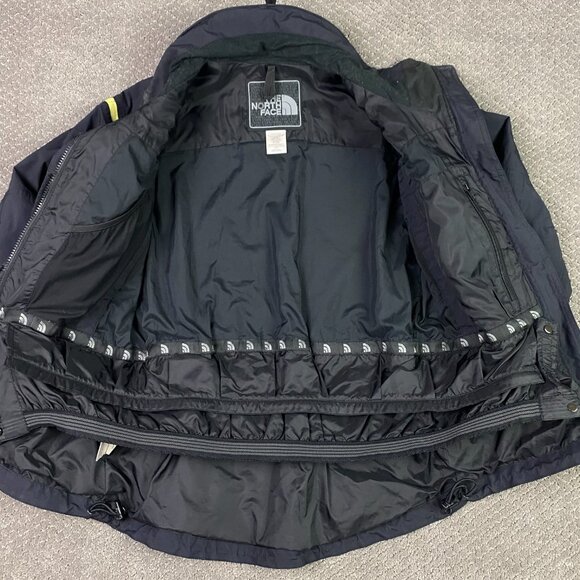 Vintage The North Face HyVent Jacket Women's Small Tech Technical Zippers Belt - Picture 6 of 9